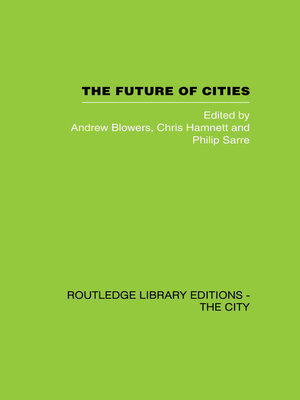 cover image of The Future of Cities
